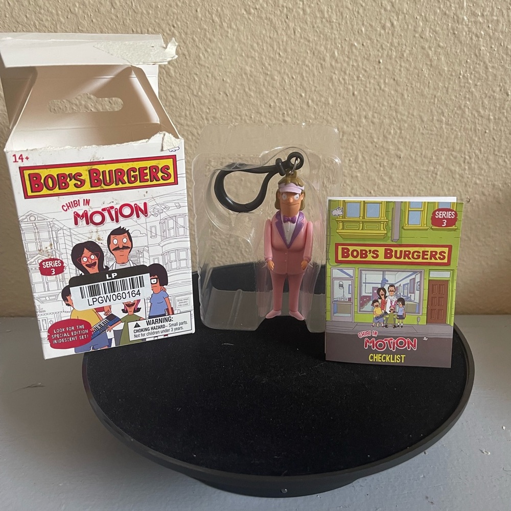 Bob’s Burgers Chibi in Motion Keychain